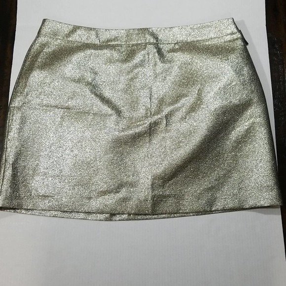 Forever 21 gold skirt plus sz‎ 3X NWT - Picture 1 of 9